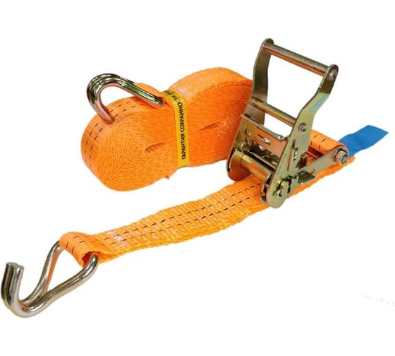 Изображение товара Стяжной ремень UVE 1,0/2,0 тн, 5 метров, 35 мм, оранжевый RS2-35-2000-5