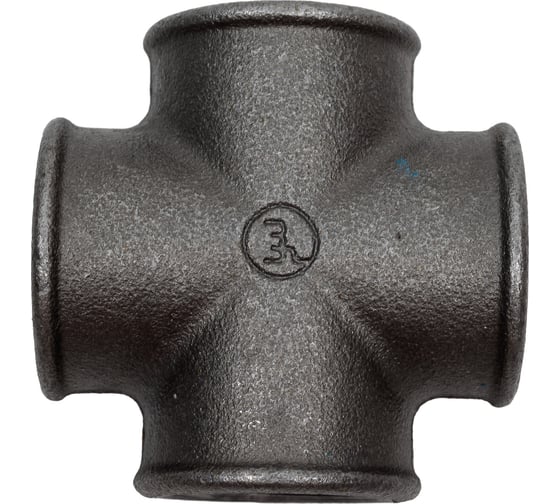 Изображение товара Крестовина Сантис 90 1" вр чугун 000742