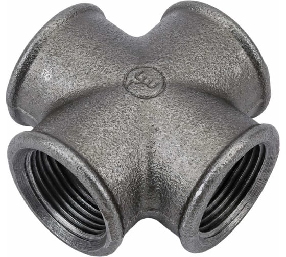 Изображение товара Крестовина Сантис 90 3/4" вр чугун 000744