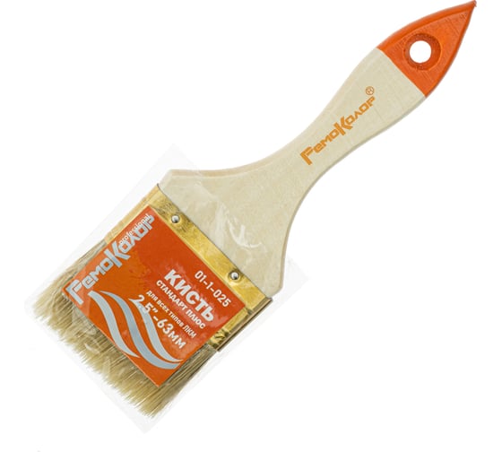 Изображение товара Кисть стандарт 2.5 РемоКолор 01-1-025