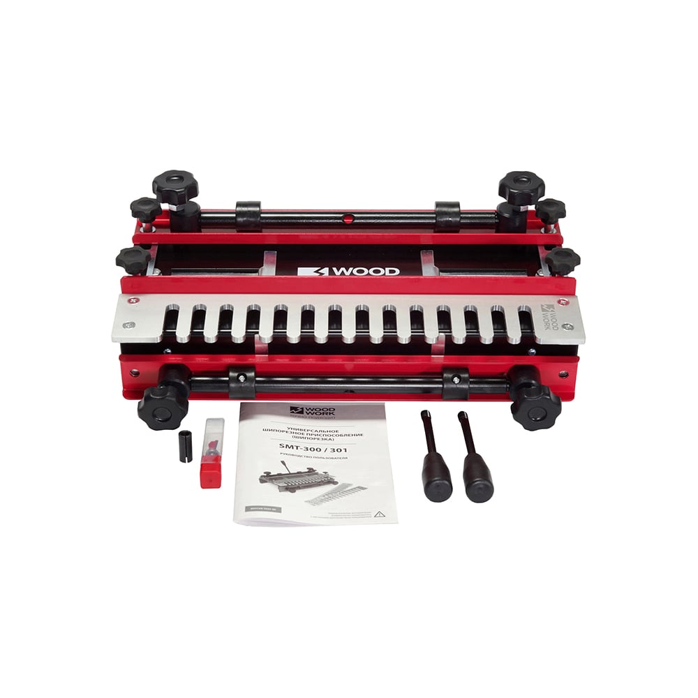 Изображение товара Приспособление для соединений ласточкин хвост с фрезой WOODWORK SMT-300