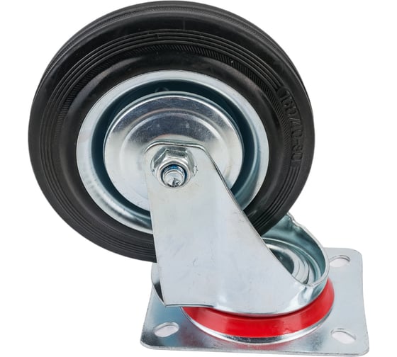 Изображение товара Колесо на площадке для транспортных тележек d=160 мм ТУНДРА 3609818