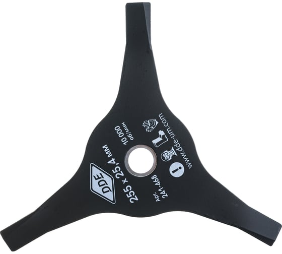 Изображение товара Диск AIR-CUT (255х25.4/20 мм; 3-х лопастной) для триммеров DDE 241-468