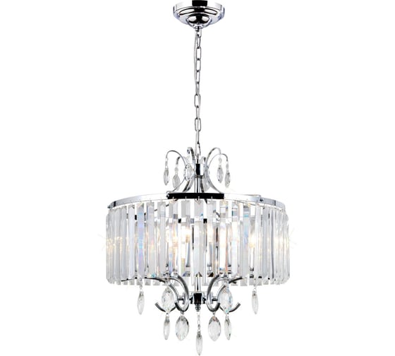 Изображение товара Подвесная хрустальная люстра Citilux Инга Хром CL335161
