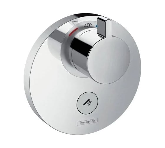 Изображение товара Термостатический смеситель для душа (внешняя часть) Hansgrohe Showerselect s high flow 15742000 00000037546