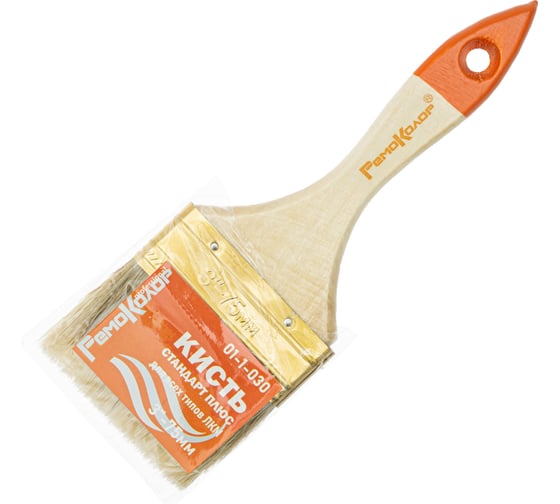 Изображение товара Кисть Стандарт 3" РемоКолор 01-1-030