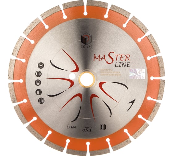 Изображение товара Круг отрезной универсальный Master Line (300х2.8х10х32/25.4 мм) Diam 000530