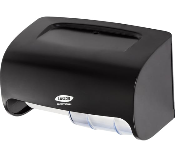 Изображение товара Диспенсер для туалетной бумаги Luscan Professional prof etalon doublemini рулон, черный 151067, 1653733