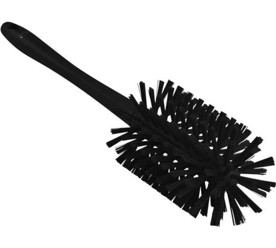 Изображение товара Щетка-ерш с ручкой Vikan цельная, D90 мм, средний/жесткий, черный цвет 5381909