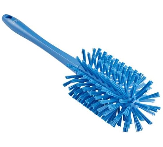 Изображение товара Щетка-ерш с ручкой Vikan D90 mm, средней жесткости, голубая 5381903