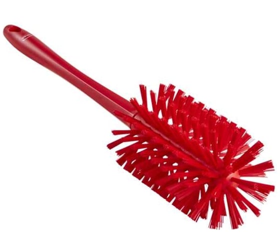 Изображение товара Щетка-ерш с ручкой Vikan D90 мм, средней жесткости, красная 5381904