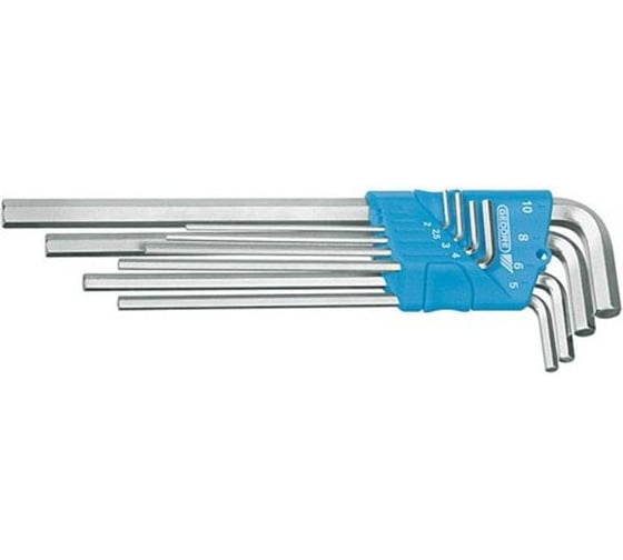 Изображение товара Набор ключей шестигранных 2-10 мм GEDORE 1505416