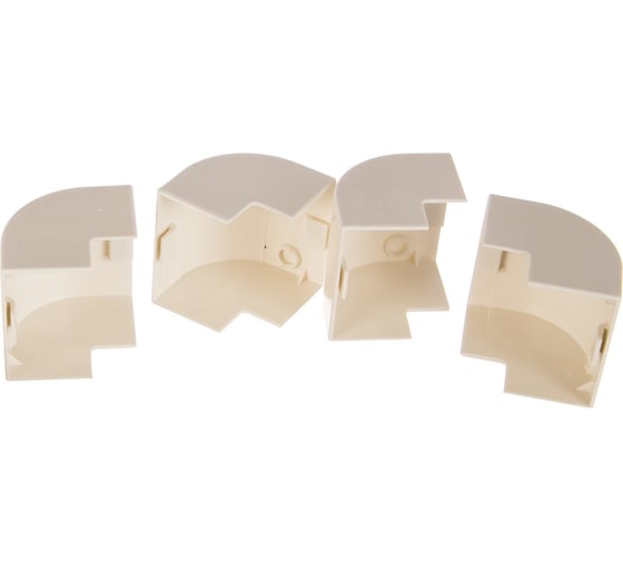 Изображение товара Внешний вертикальный угол КМН 40х25, 4шт IEK ЭЛЕКОР CKMP10D-N-040-025-K01 303061