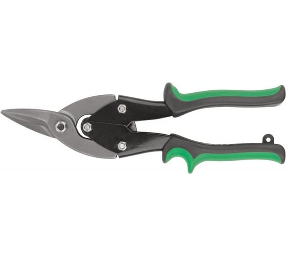 Изображение товара Усиленные ножницы по металлу FIT Профи CrV, прорезиненные ручки, правые, 250 мм 41572