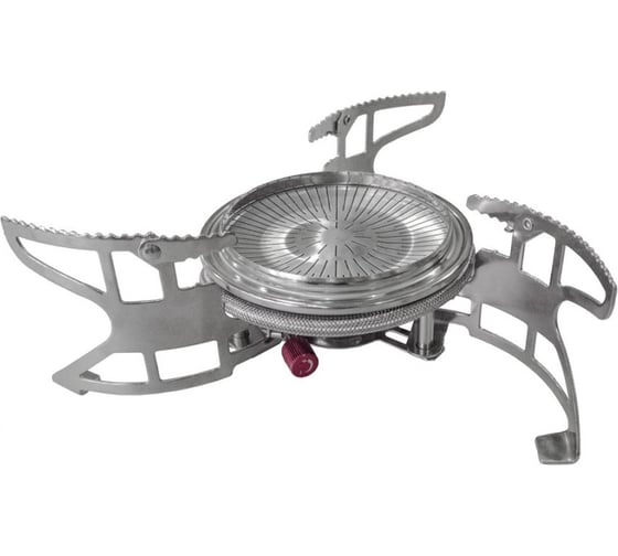 Изображение товара Туристическая складная горелка со шлангом Tramp Firebird нержавеющая сталь TRG-058