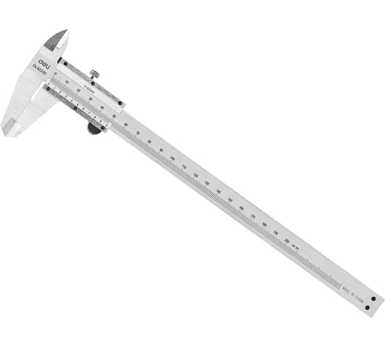 Изображение товара Механический штангенциркуль DELI dl92200 200 мм 118989