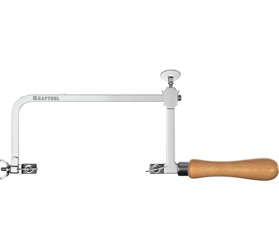 Изображение товара Ювелирный лобзик KRAFTOOL с регулируемой длиной полотна, 130x75 мм 15265