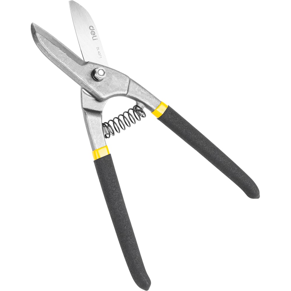 Прямые ножницы по металлу DELI ножницы fiskars для металла прямые powergear 1027207