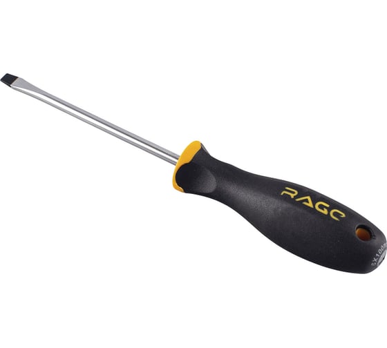 Изображение товара Отвертка RAGE by VIRA SL5x100 мм, CR-V, эргон. 2-хкомпон. ручка 391131