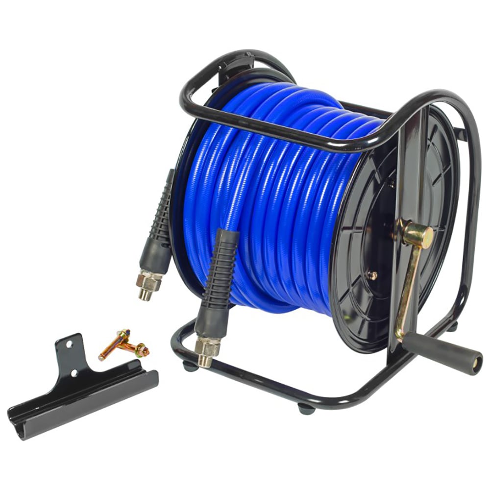 Изображение товара Шланг из полиуретана 20 м на открытой катушке 8х12 мм 1/4 резьба МАСТАК