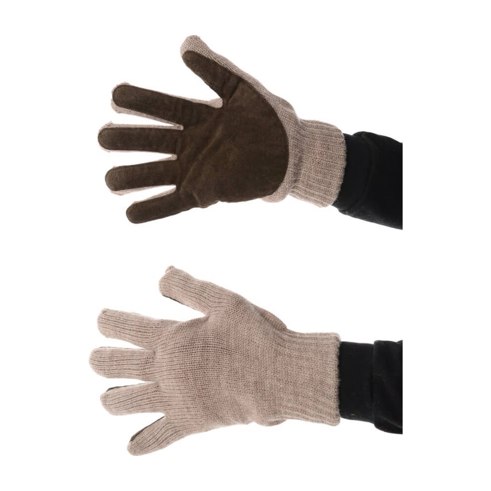 Утепленные перчатки СОЮЗСПЕЦОДЕЖДА пряжа великолепная 30% ангора 70% акрил объёмный 300м 100гр 191 ежевика