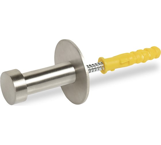 Изображение товара Мебельный крючок Kerron однорожковый, 32 мм, сталь KR 0460-32 ST