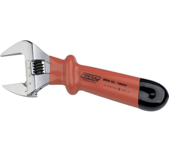 Изображение товара Разводной изолированный ключ IREGA раскрытие 24мм 92W-1000V/6