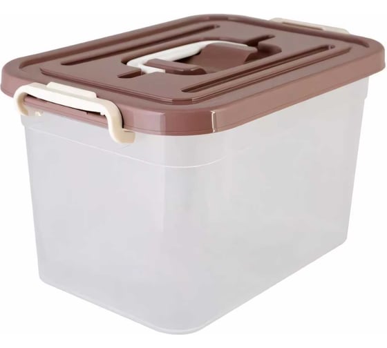 Изображение товара Контейнер для хранения Полимербыт 310х200х180 мм, 6.5 л 63200809 438090000