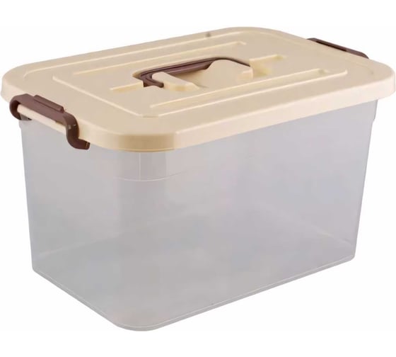 Изображение товара Контейнер для хранения Полимербыт 355х235х190 мм, 10 л 63200810 438100000