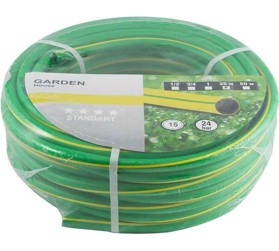 Изображение товара Шланг напорный армированный ПВХ GARDEN 3/4", 25 м ForPlast 005246