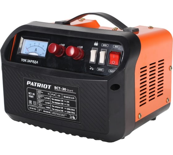 Изображение товара Пускозарядное устройство Patriot BCT- 30 Start 650301532
