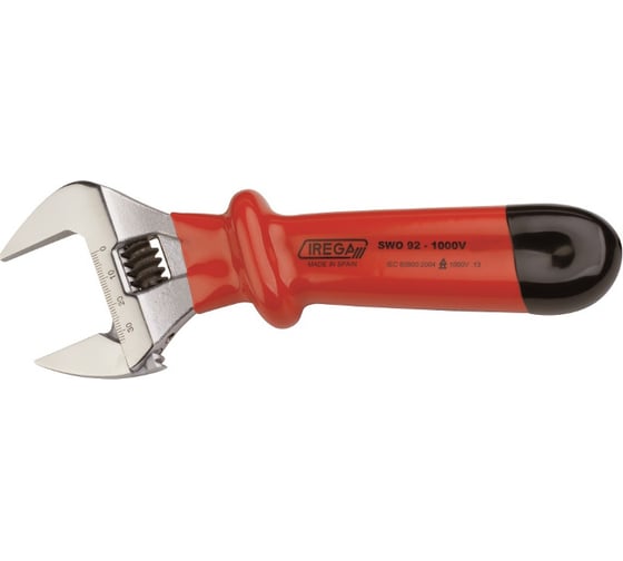 Изображение товара Разводной изолированный ключ раскрытие 34 мм IREGA SWO 92 - 1000V/6