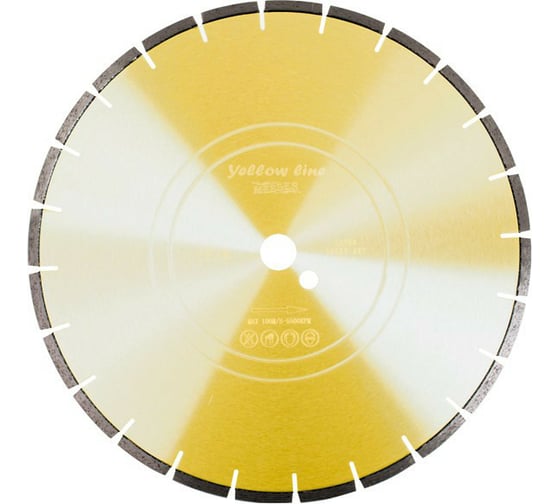 Изображение товара Диск алмазный сегментный по асфальту (350х25.4 мм) MESSER 01-12-351