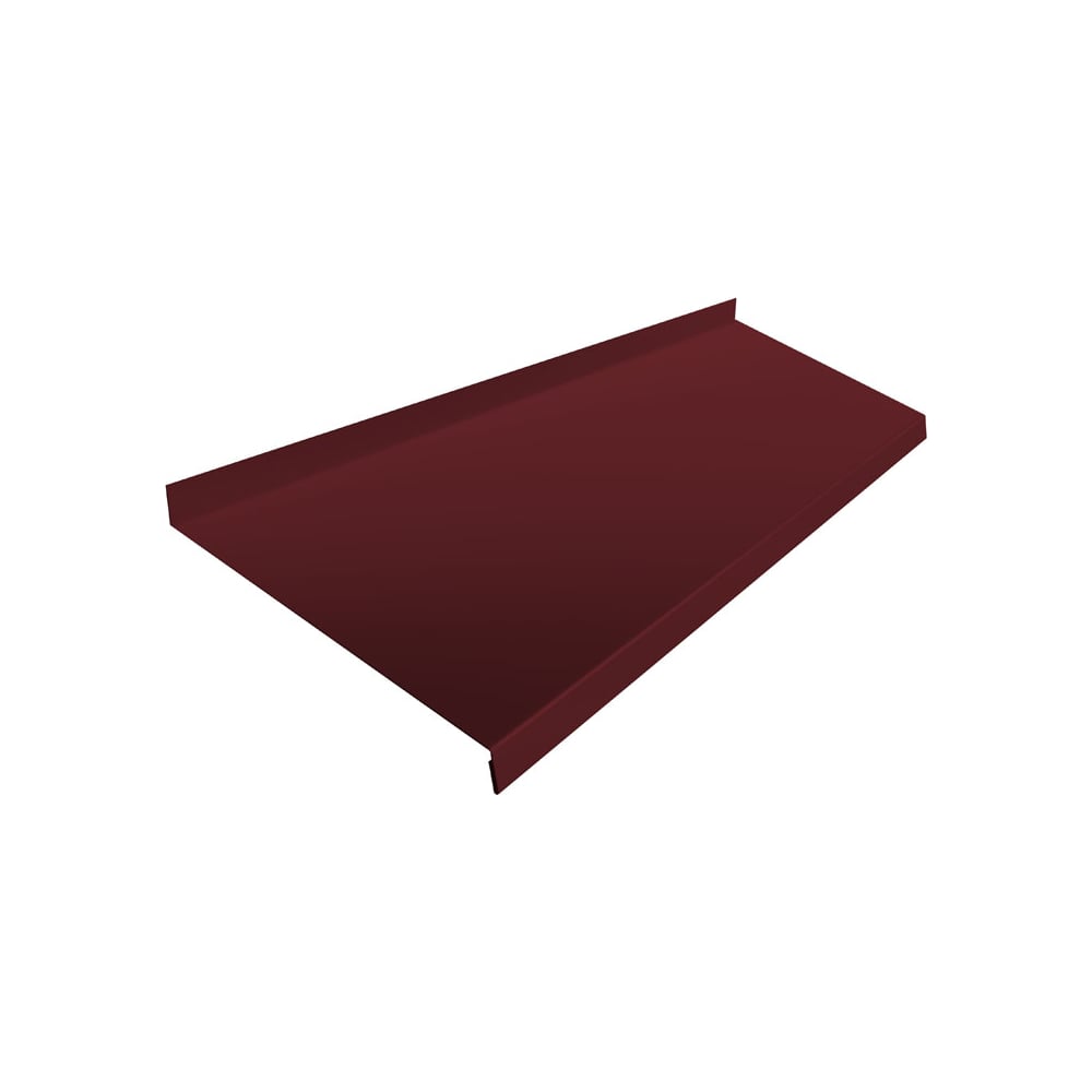 Изображение товара Отлив БСТ-МИНЕРАЛС 300 красный оцинкованная сталь полиэстер RAL 3005