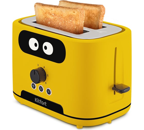 Изображение товара Тостер KITFORT желтый КТ-4093-1