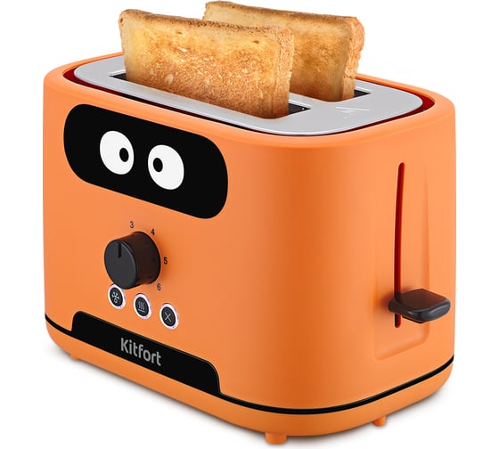 Изображение товара Тостер KITFORT оранжевый КТ-4093-2