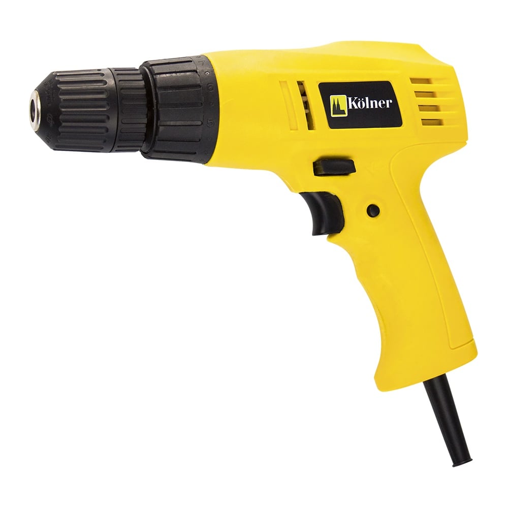 Изображение товара Сетевая дрель шуруповерт Kolner KED 240V 8030100350 мощная и надежная