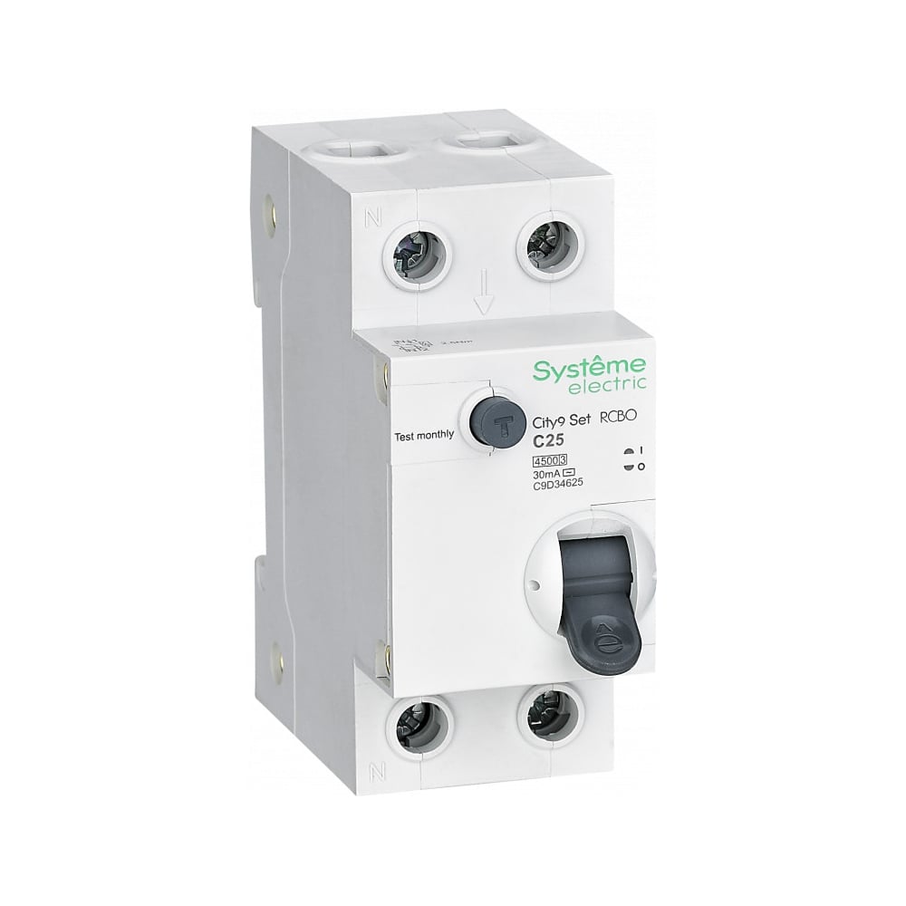 Автоматический выключатель дифференциального тока Systeme Electric - C9D34625
