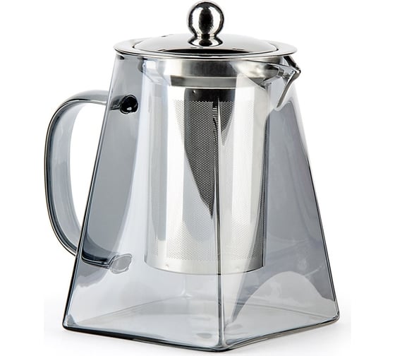 Изображение товара Стеклянный заварочный чайник BAROUGE BF-516/60 с металлическим ситом, 750 мл BF-516 750 мл/чайник