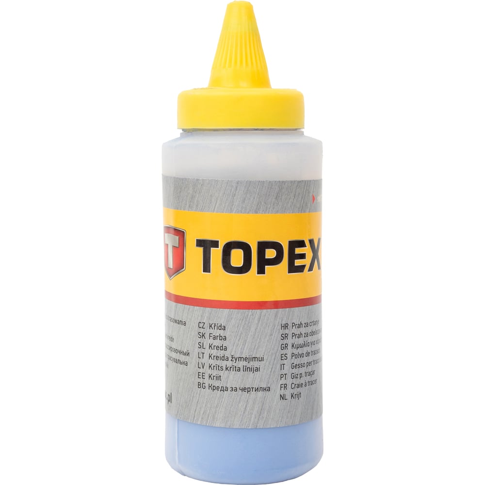 Изображение товара Разметочный мел TOPEX 115 г с ярким синим цветом для точной разметки