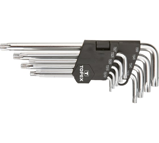 Изображение товара Набор пятигранных ключей TOPEX TS10-50 35D951