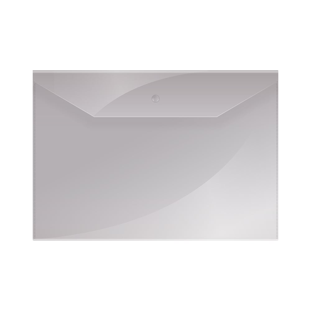 Папка-конверт OfficeSpace папка с пластиковым скоросшивателем а4 500 мкм корешок 14 мм calligrata до 100 листов серая