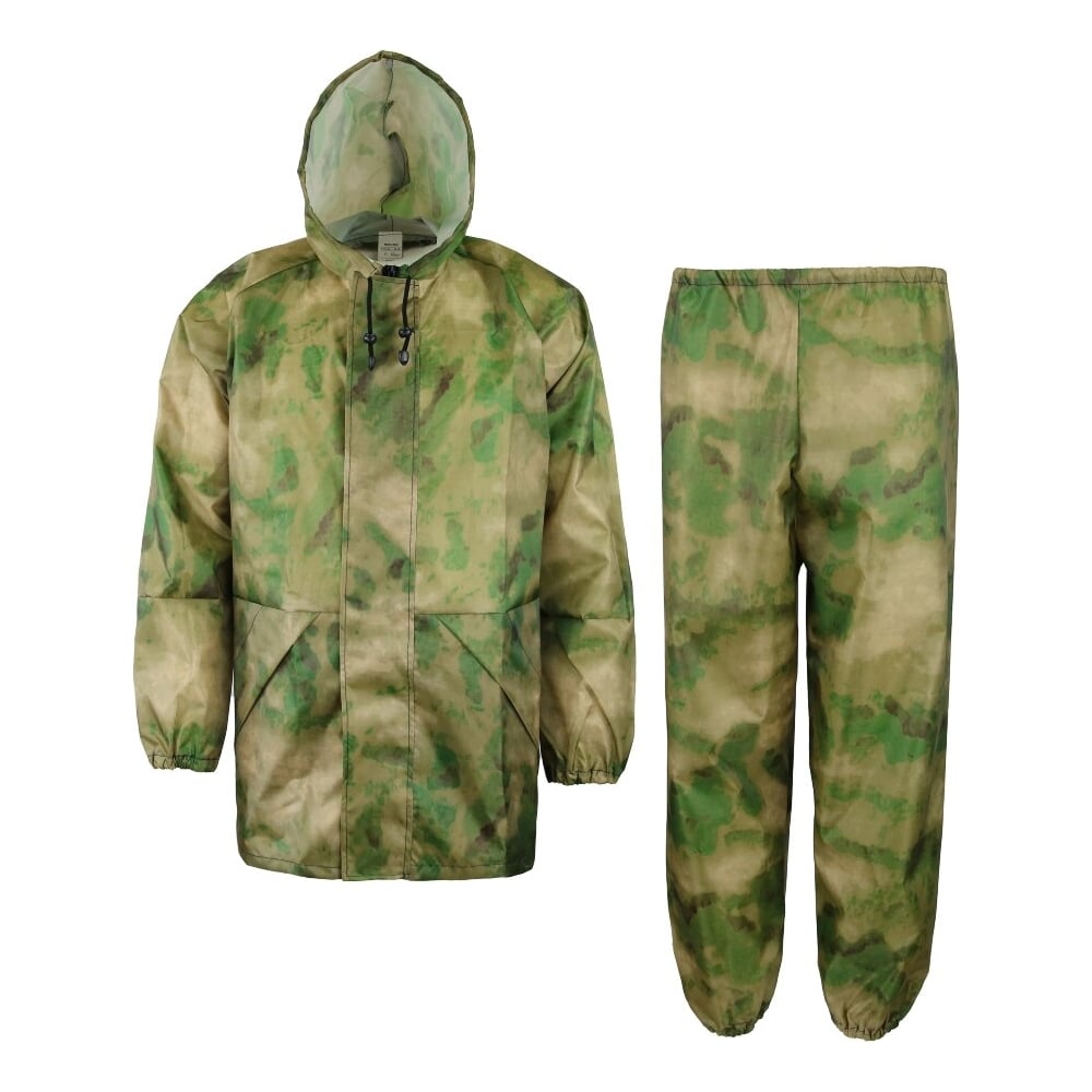 Изображение товара Влагозащитный костюм Элементаль Raincoat камуфляж р36-38