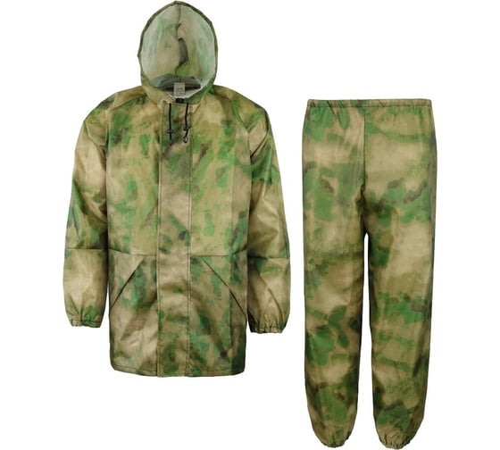 Изображение товара Влагозащитный костюм Элементаль Raincoat камуфляж р.40-42 ВВЗ-003-40/42 4680025257298