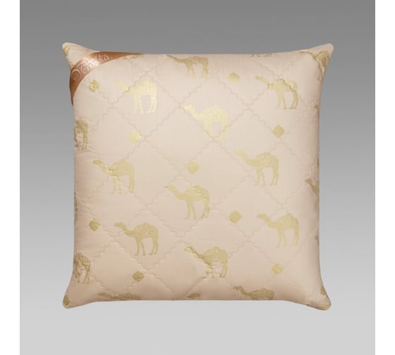 Изображение товара Подушка Verossa Верблюд 70x70 см Золотой верблюд 170920