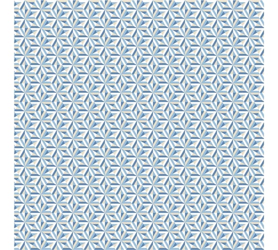 Изображение товара Скатерть Verossa хлопок 144x144 см Ромбы голубые 765901