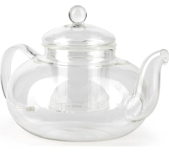 Изображение товара Стеклянный заварочный чайник BAROUGE BF-506/48 SEVEN IDEAS со стеклянным ситом, 800 мл BF-506 800 мл/чайник