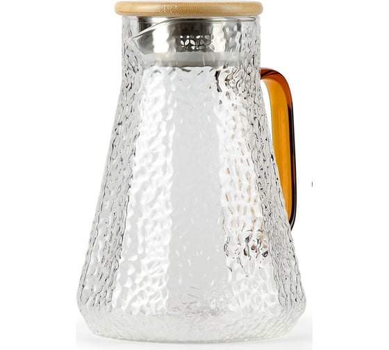 Изображение товара Кувшин для воды BAROUGE BJ-701/24 из рифленого стекла, 1500 мл BJ-701 1500 мл/кувшин