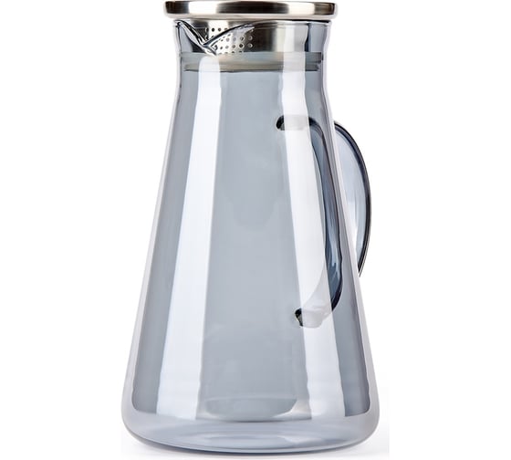 Изображение товара Кувшин для воды BAROUGE BJ-703/24 стеклянный, серебристо-серый, 1600 мл BJ-703 1600 мл/кувшин