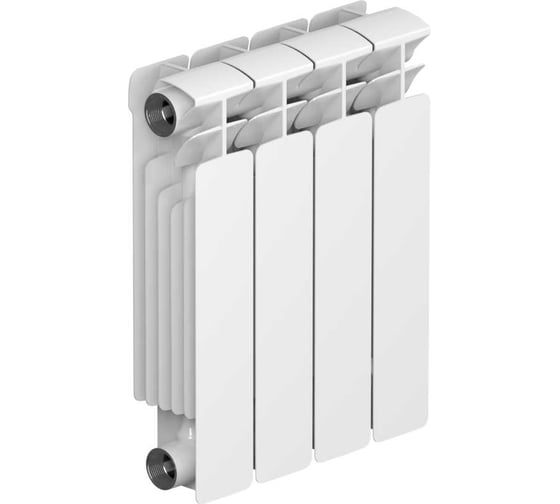 Изображение товара Радиатор биметаллический RIFAR BASE Ventil 350 04 секц. нижн. прав. R-BA-350-04-VR